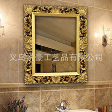 复古欧式镜子浴室卫浴镜酒店发廊镜子美容院梳妆镜子店面装饰壁挂