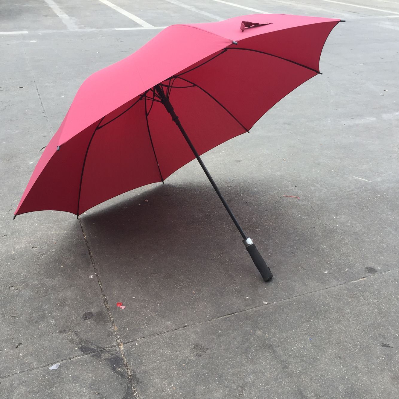 长柄伞直杆雨伞超大全纤维银胶高尔夫伞自动晴雨两用商务大伞1米