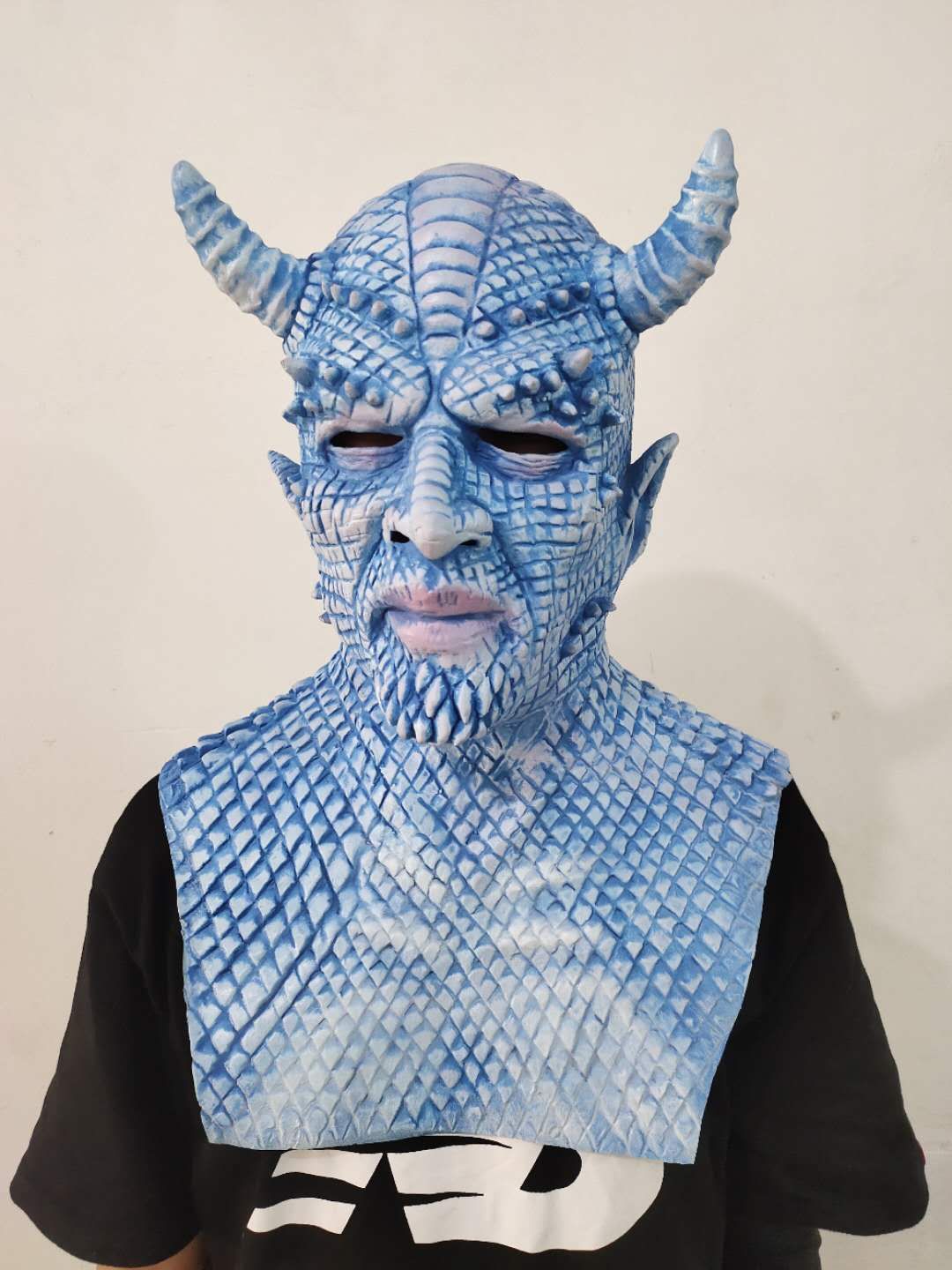 游戏暗黑破坏神恶魔面具 红魔王boss谎言之王belial贝里艾尔头套