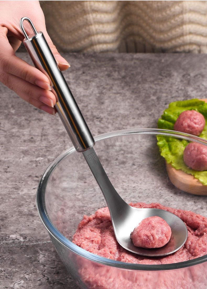 丸子神器肉丸子制作器挖勺家用鱼丸圆形挤炸丸工具压丸子厨房用品