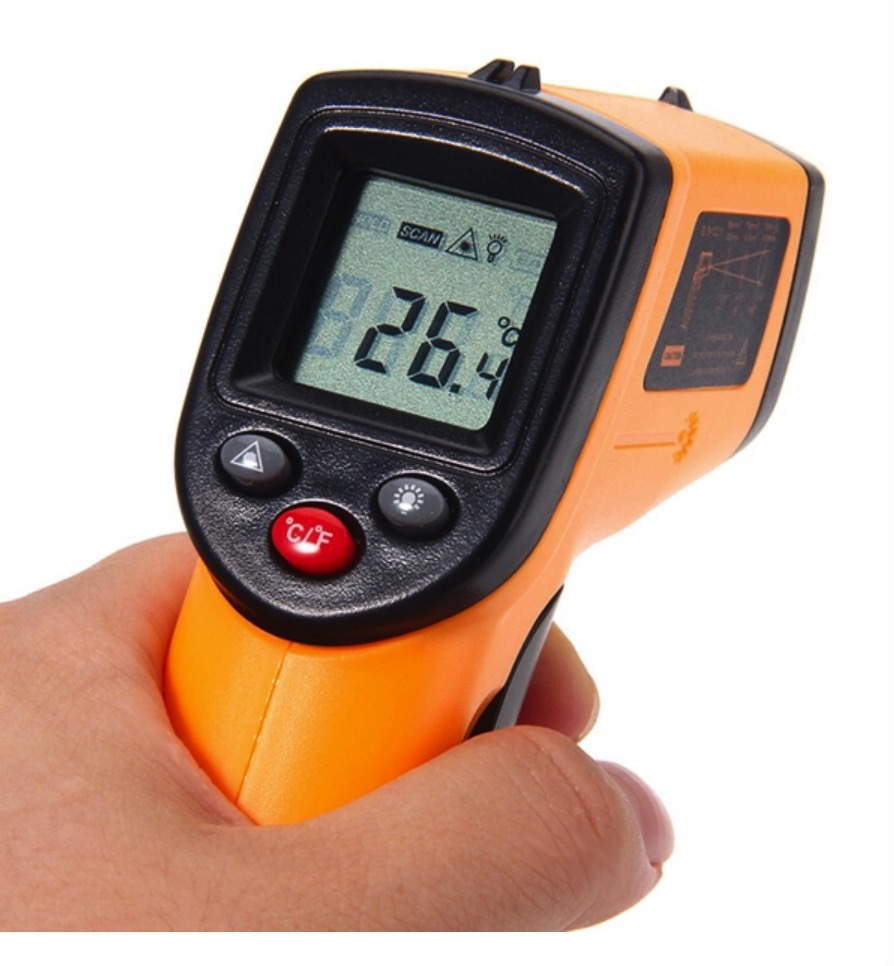 标智测温仪红外测温仪工业红外线测温枪厨房电子温度计