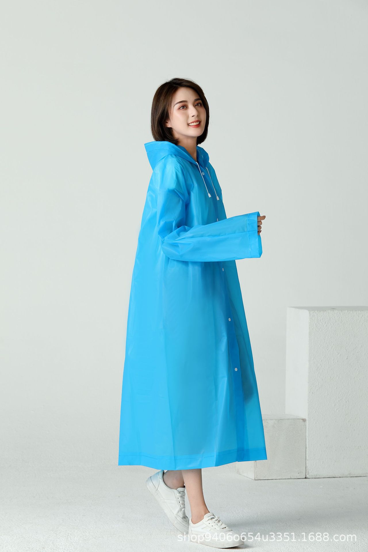 一次性成人eva雨衣雨披徒步骑行旅游加厚非一次性便捷雨衣