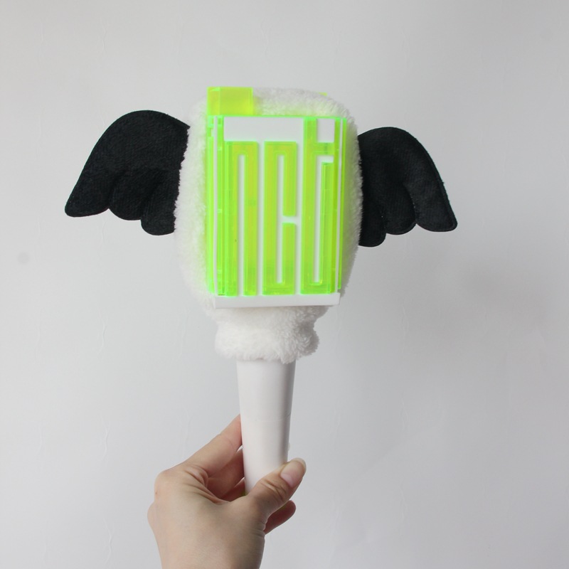 韩国nct荧光棒应援灯灯套雷神锤子手灯应援棒nct127毛绒保护套子