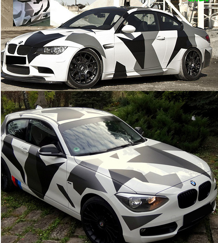 全车定制迷彩涂鸦卡通动物个性贴电脑贴膜