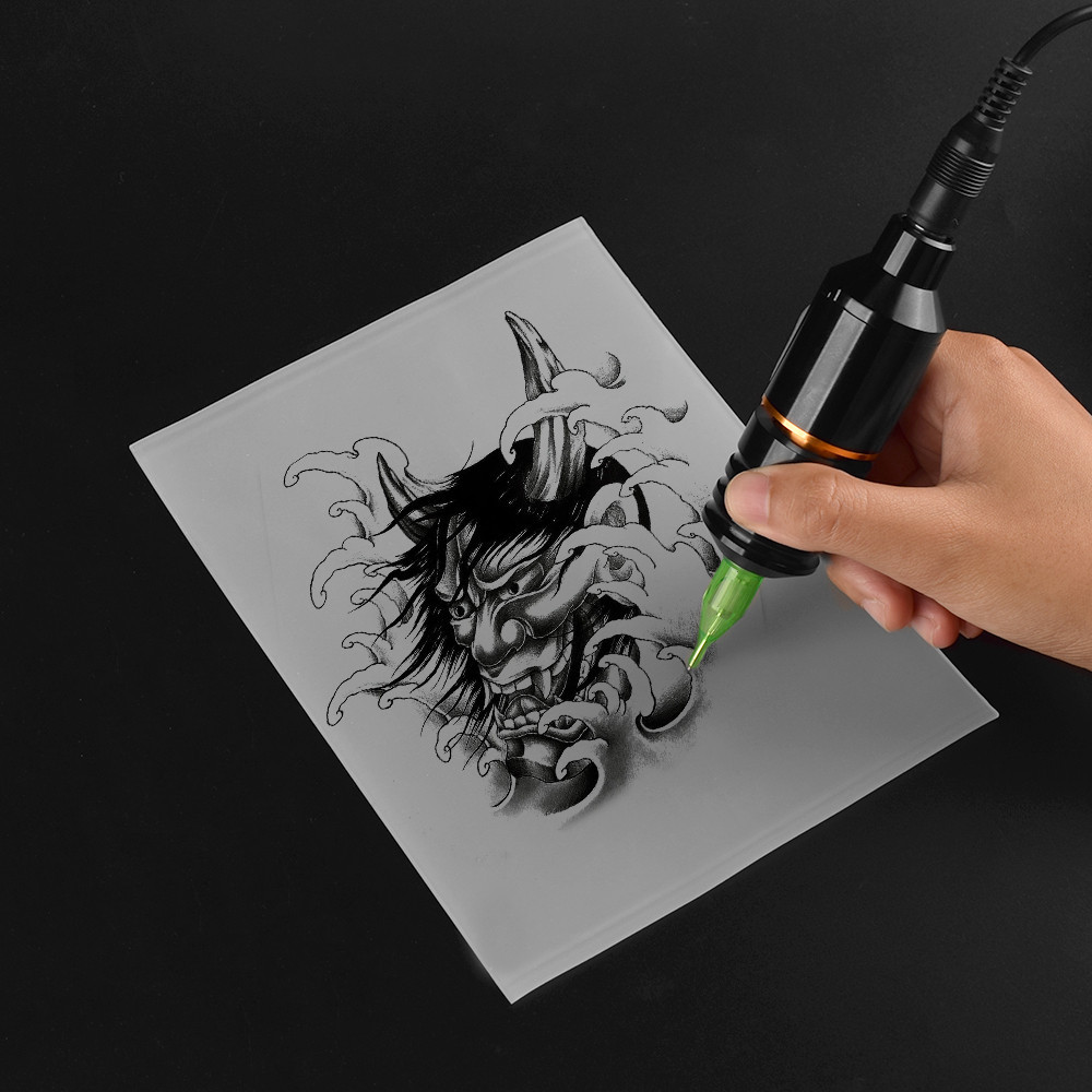 白色半透明硅胶空白纹身练习皮刺青假皮纹绣新手配件耗材工具