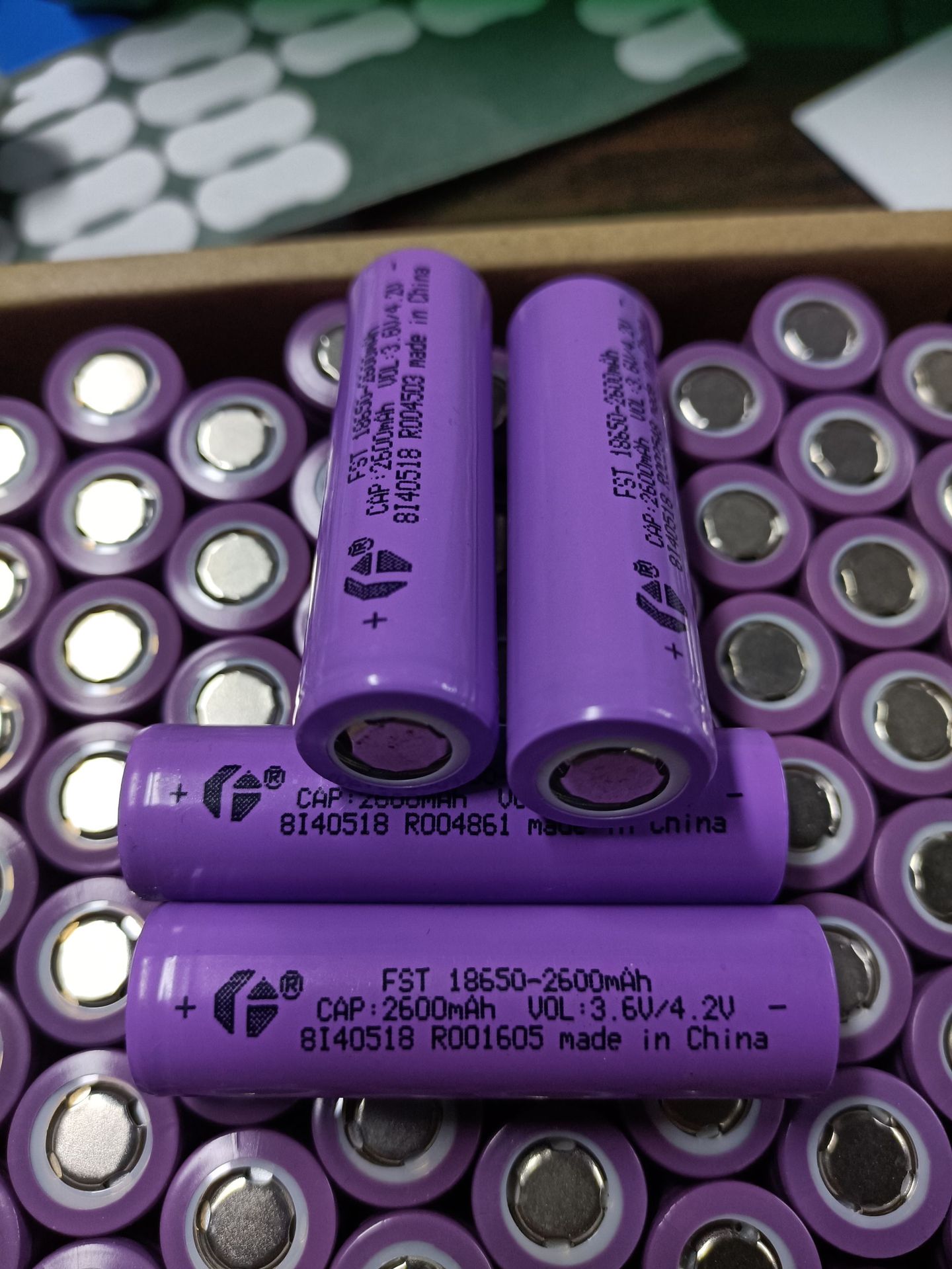 福斯特18650锂电池 2600mah 5c汽车动力led强光手电筒等电动工具