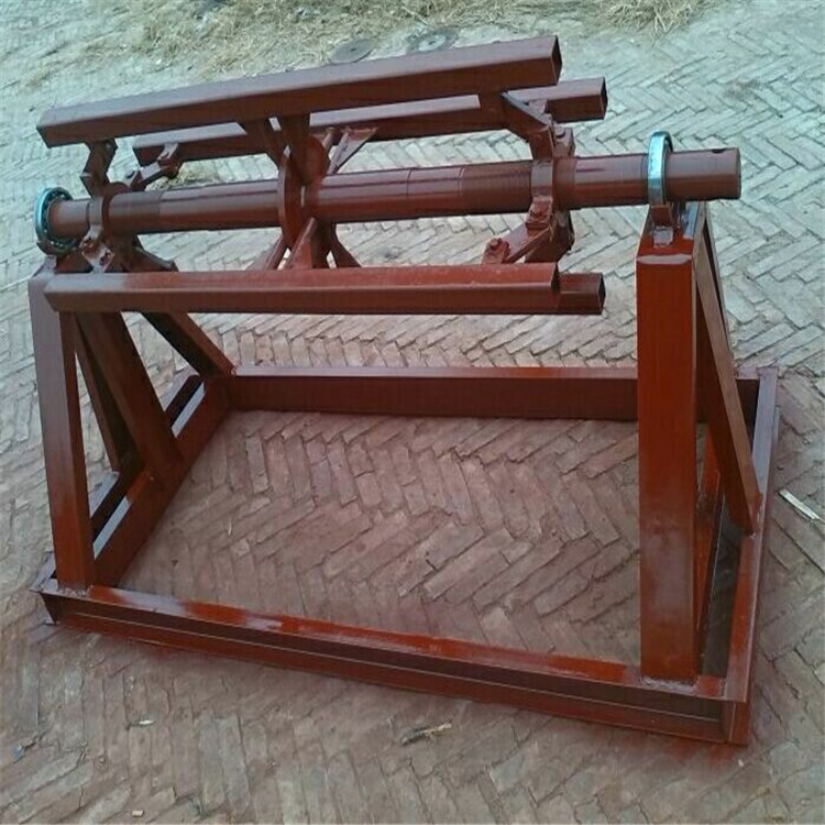 彩钢放料架 铁皮瓦设备 三层压瓦机 琉璃瓦成型机亚峰机械制造