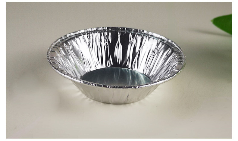 铝箔207一次性铝箔圆盏锡纸杯铝箔蛋挞锡盏杯糯米糍盏5000个