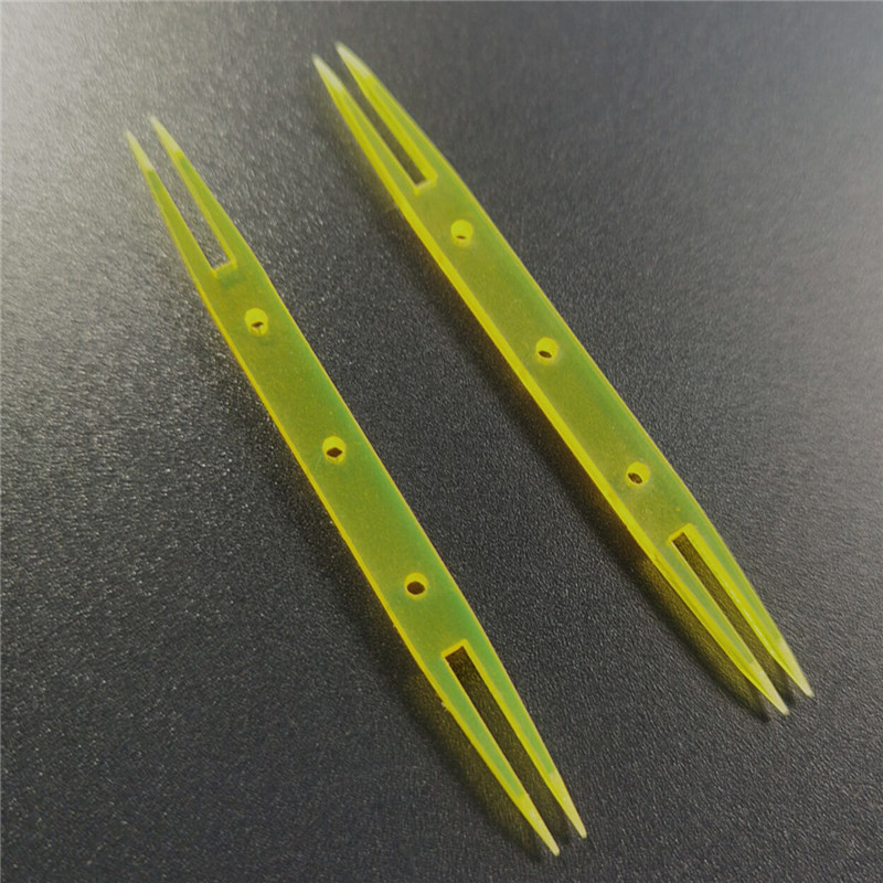 梭编工具 蕾丝梭编用彩色塑料梭叉 celtic梭子 亚克力小梭 凤梭