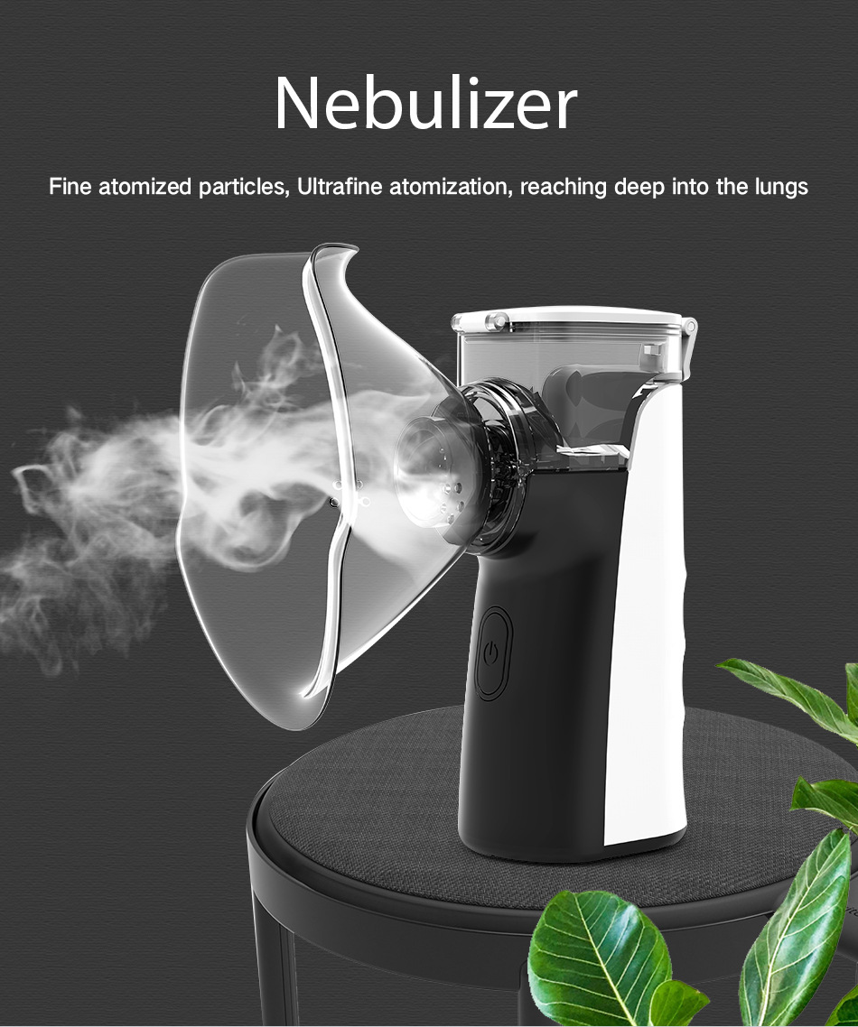 雾化仪 家用手持雾化器 超声波雾化便携式手持微网儿童雾化机