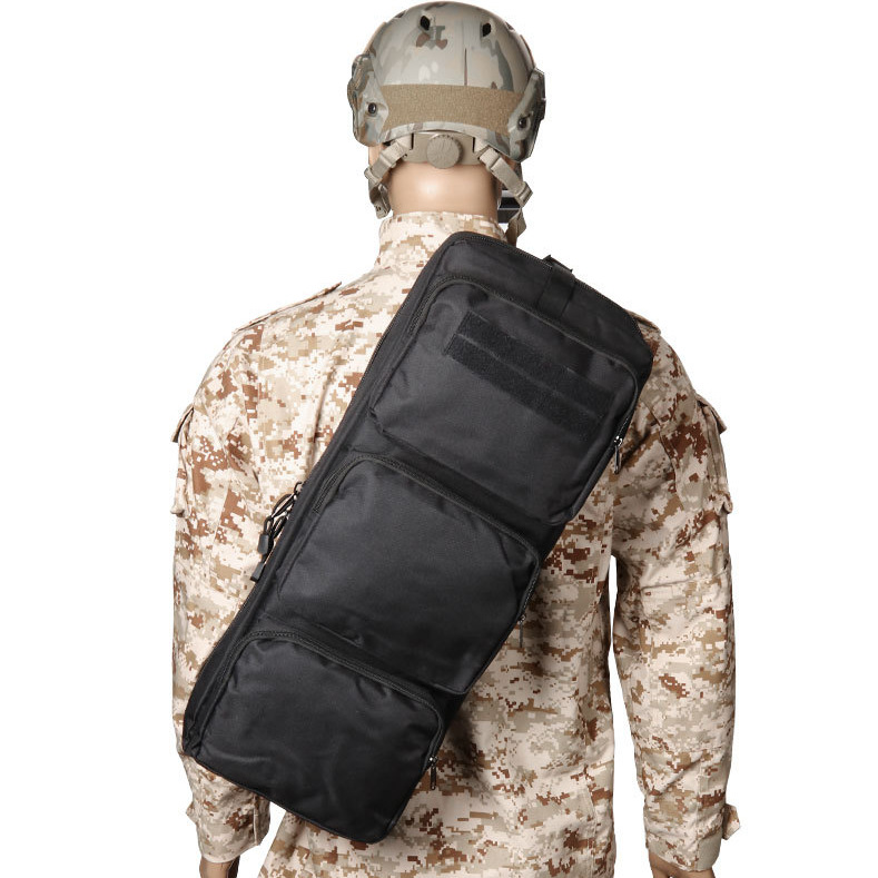 mp5枪包 户外迷彩战术双肩枪包 单肩枪袋登山背包 真人cs野战装备