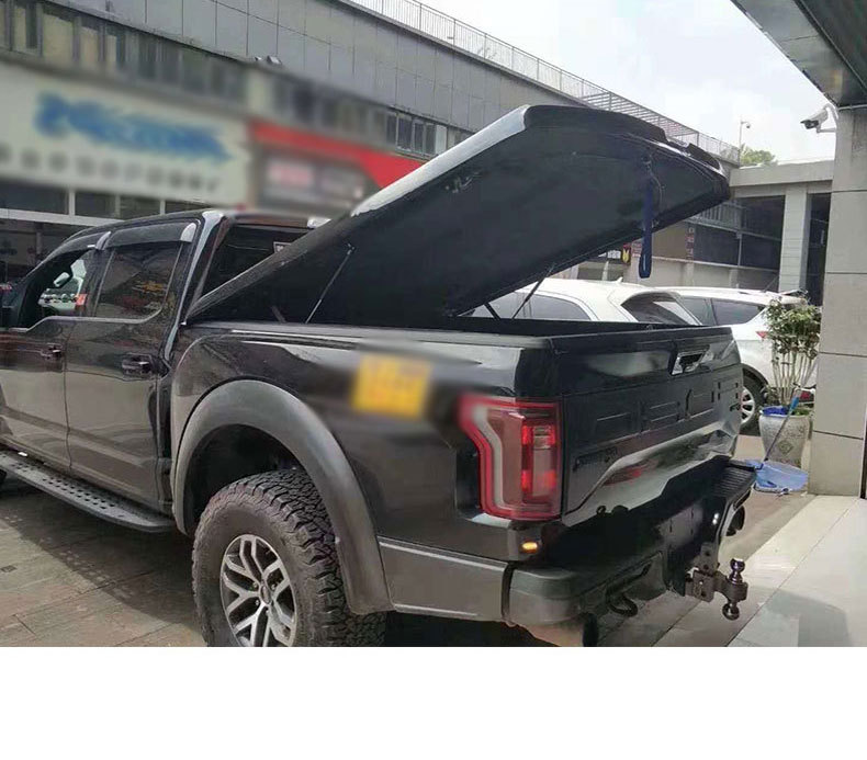 适用于福特f150皮卡车后箱后斗液压玻璃钢平盖平板盖子改装件