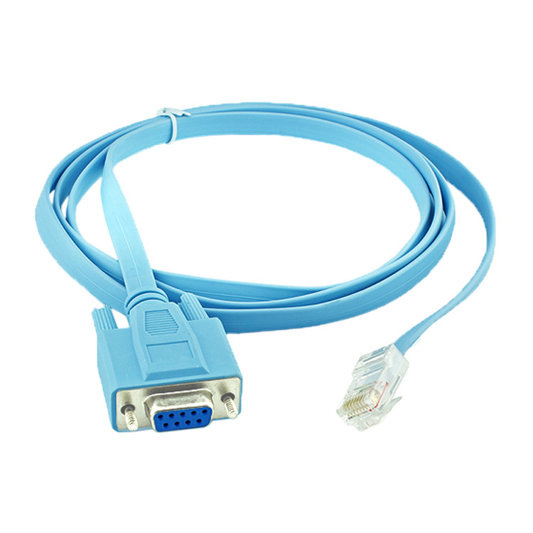 rj45网口转rs232串口数据线cisco/console com口水晶头交换机设置