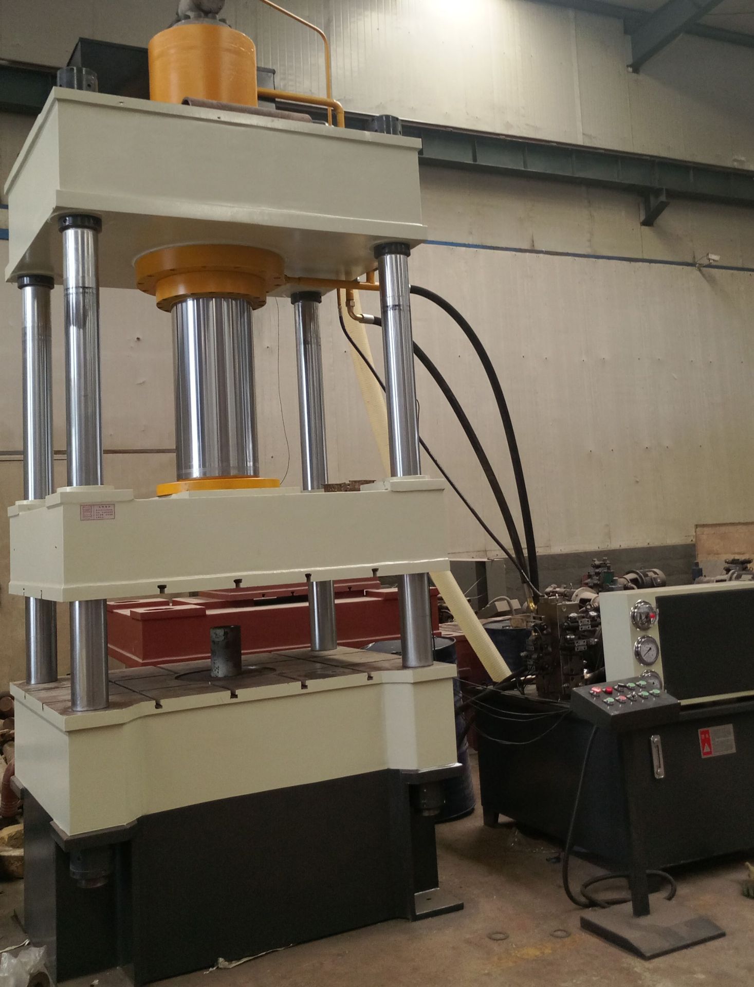 315吨四柱三梁快速液压机 250t注塑模热压机复合材料成型油压机