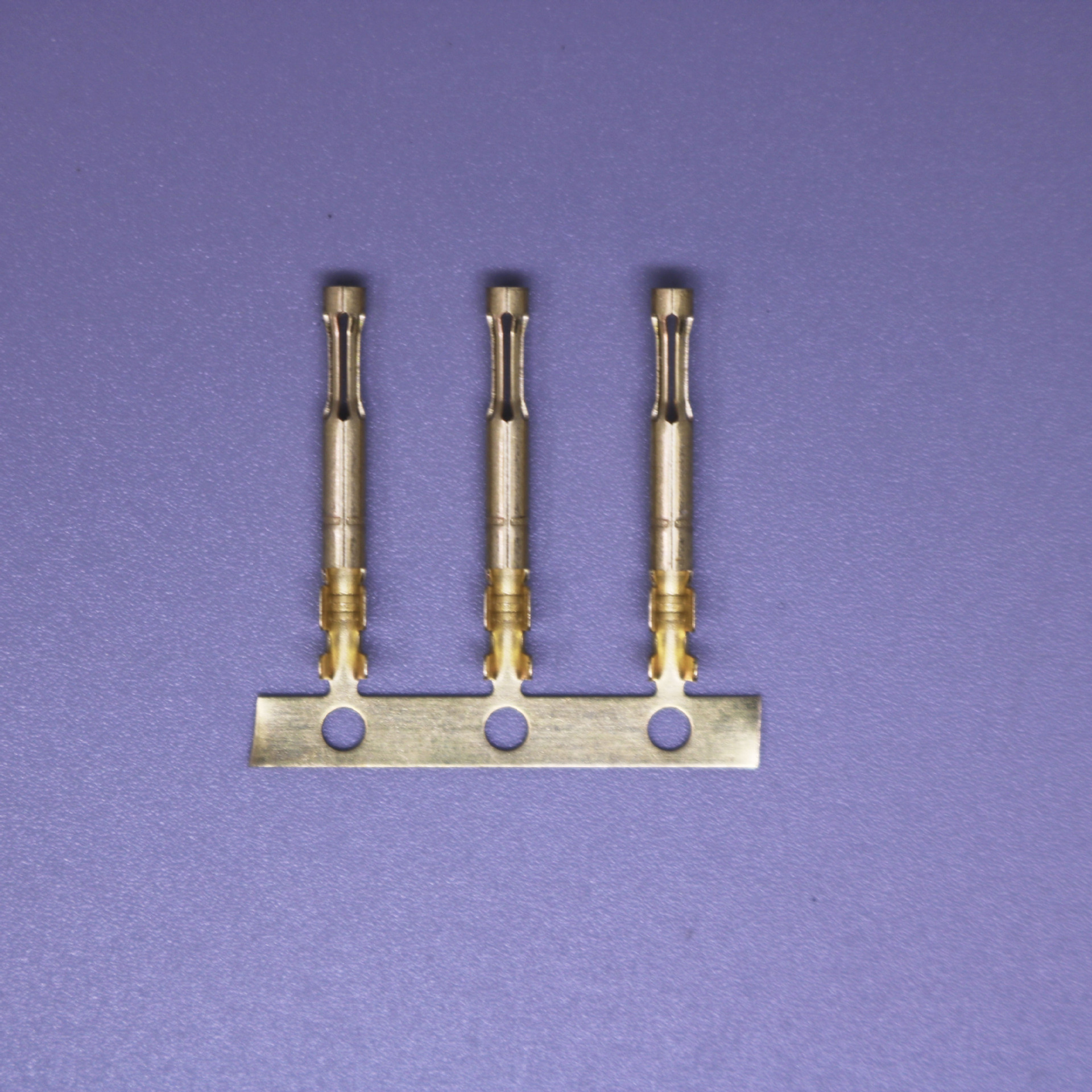 0x18冠簧端子 1.0冠簧连续端子适用于awg#24-26号线