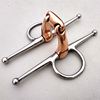 Manufacturers supply Coarse rank Copper mouth Snaffle stainless steel Makou Armature iron