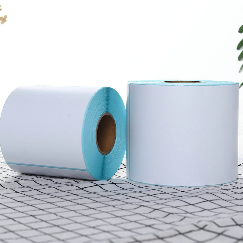 可移热敏合成纸不干胶标签 热敏pp标签纸60*40*1000张 易撕不留胶