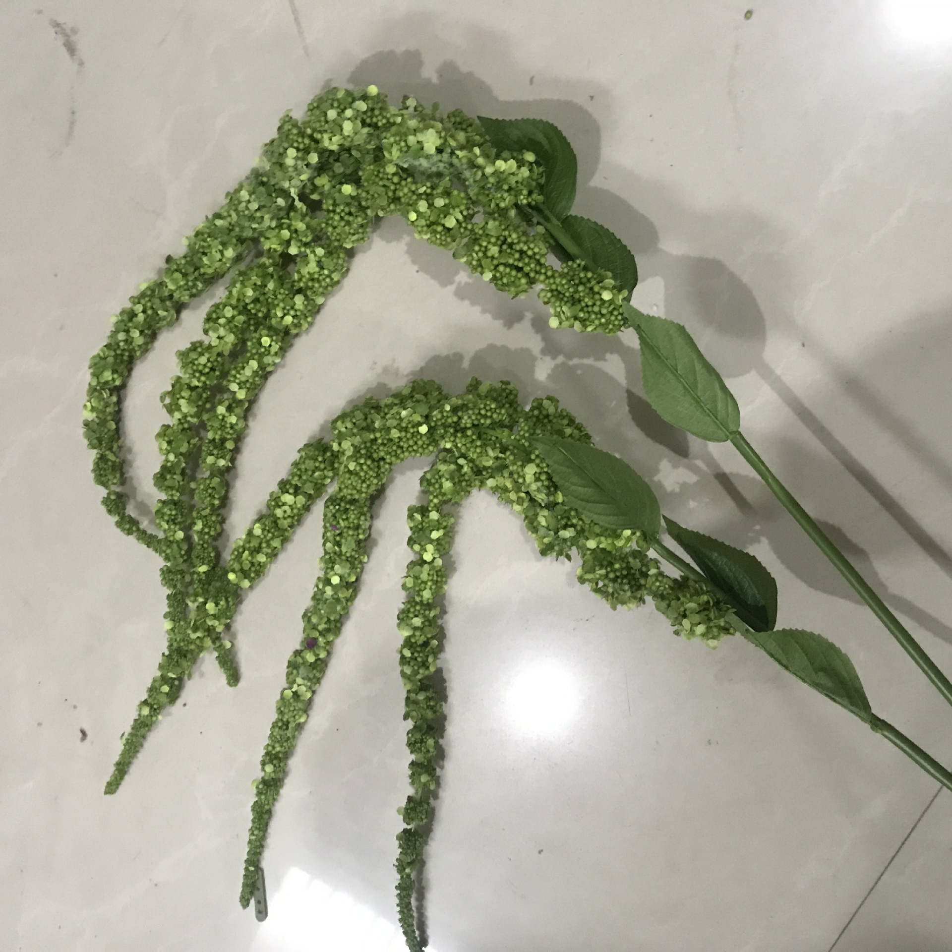 仿真花3叉垂鸡冠3叉碎情人泪 仿真花束室内家居装饰花艺 批发