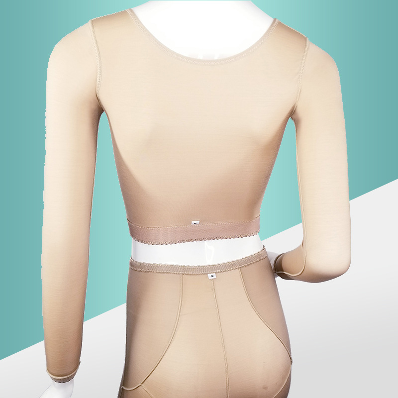 姿力美弹力衣批发压力胸衣女士术后加压固定弹力套长袖肩胸衣