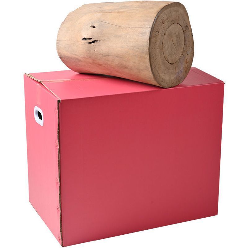 彩色搬家纸箱快递打包特大号储物箱子装书办公收纳箱加厚厂家批发