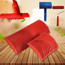 木纹器仿木纹工具木纹滚筒木纹片艺术漆质感涂料印花工具3寸6寸