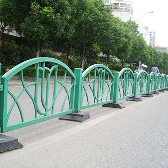 定制个性创意市政文化护栏黄金道路交通护栏马路景观创意隔离栏网