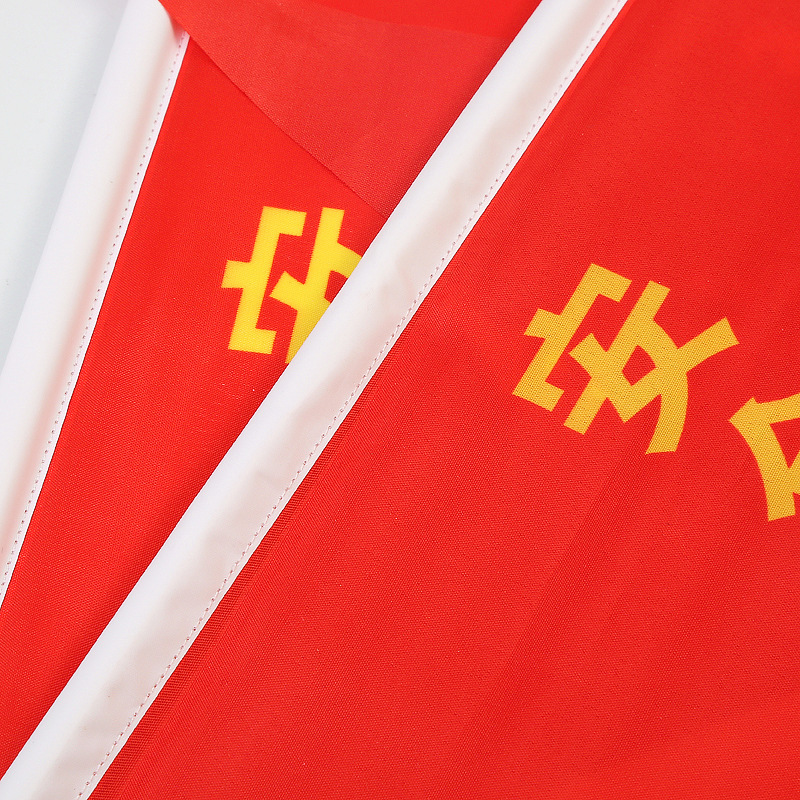 30*45cm三角交通指挥旗志愿者 文明交通 安全出行文明礼让 可定做