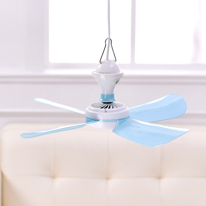 四叶吊扇580 家居蚊帐小吊扇4叶子学生电风扇 8w