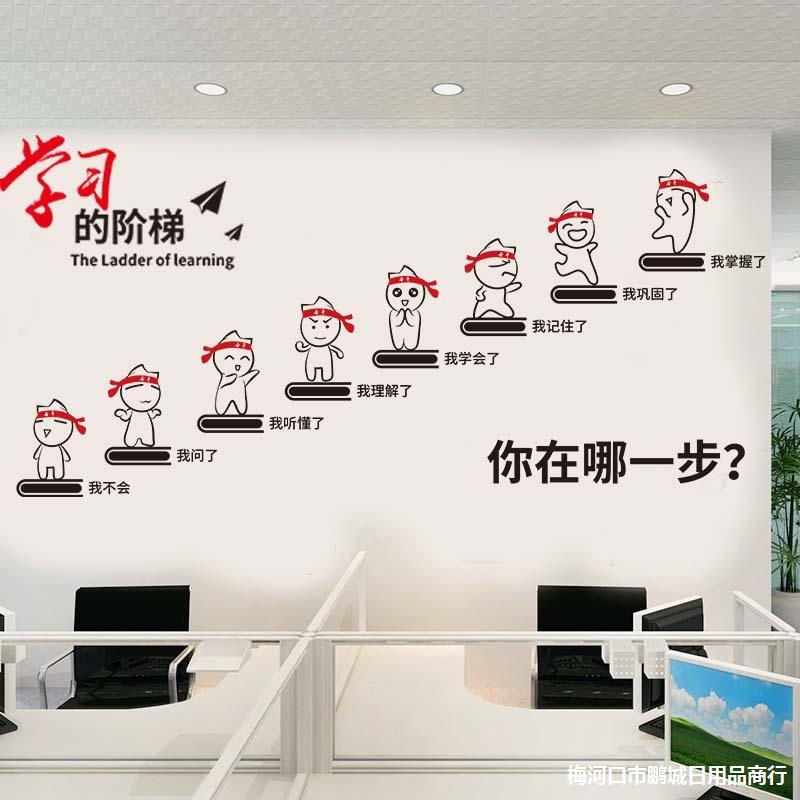 高三励志墙贴标语教室宿舍布置贴纸贴画班级企业文化墙装饰海报