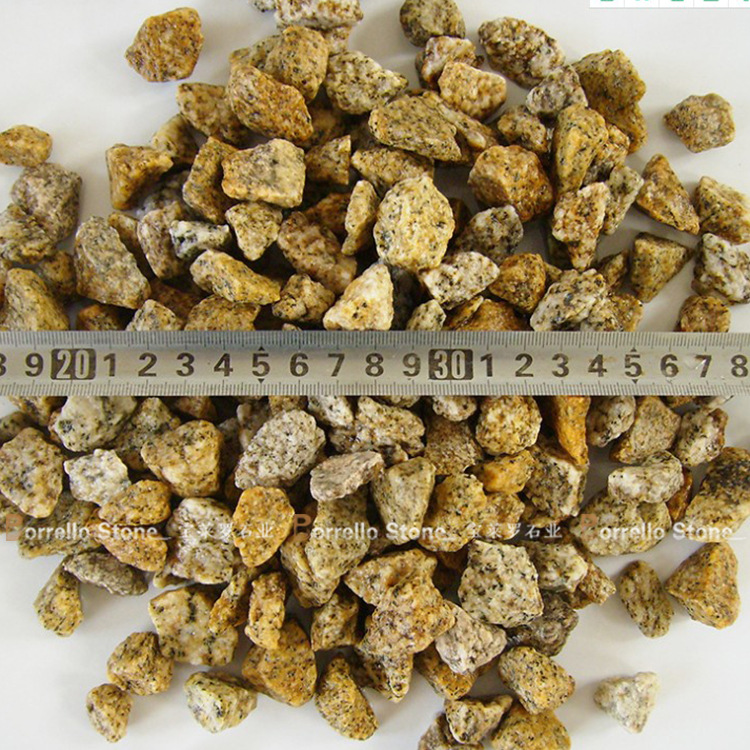 黄麻花岗岩颗粒  黄麻石材颗粒 黄麻颗粒  花岗岩颗粒
