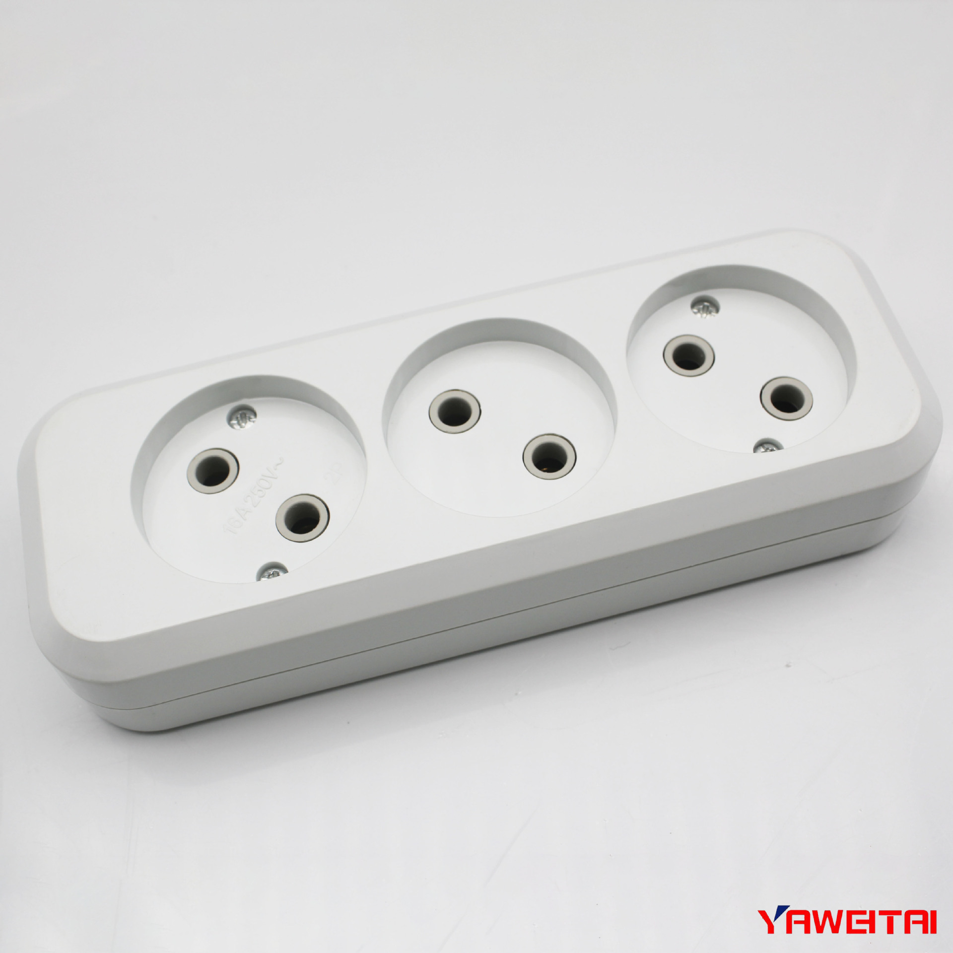 德式三位插座,欧标插座,欧式排插