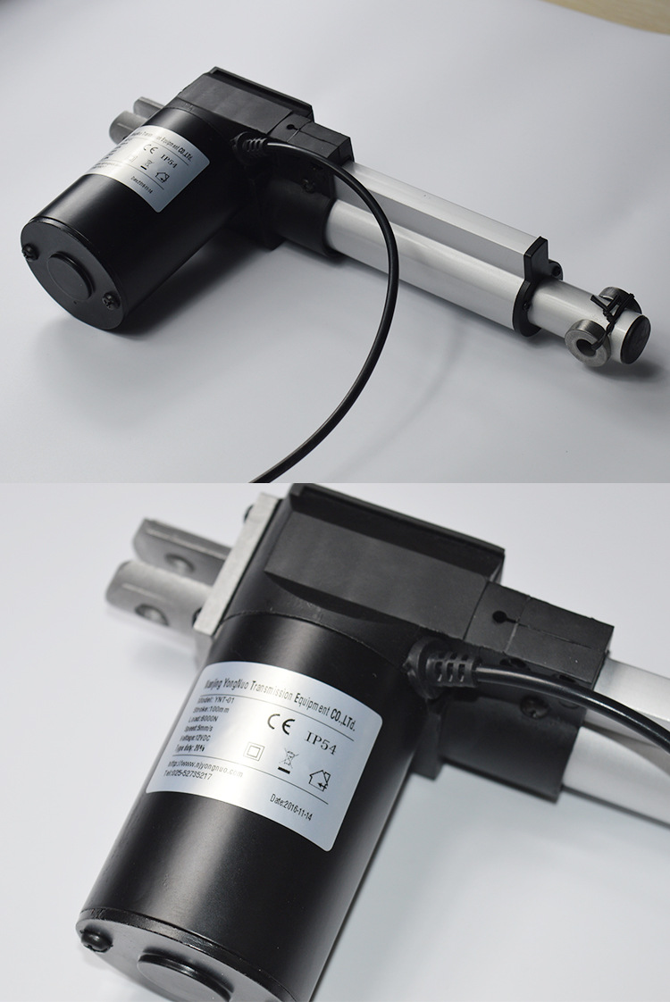 厂家供应6000n电动推杆 直流12v24v电动伸缩杆 大推力微型电推杆