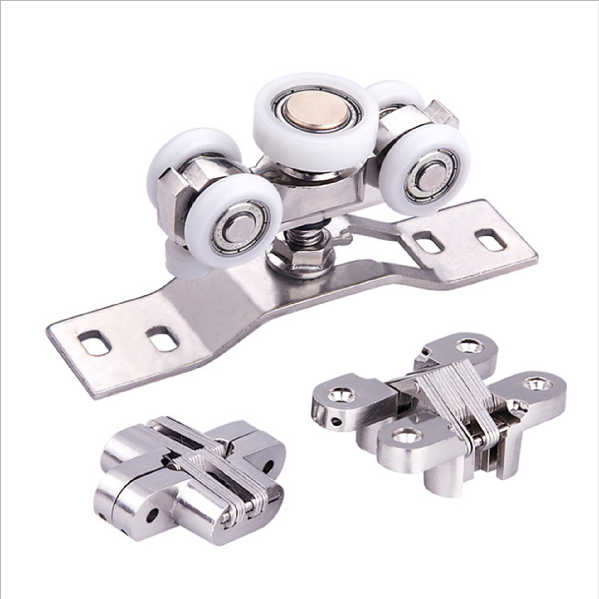 超凡折叠门吊轮328木门推拉门滑轮移门吊轨道静音60公斤正品