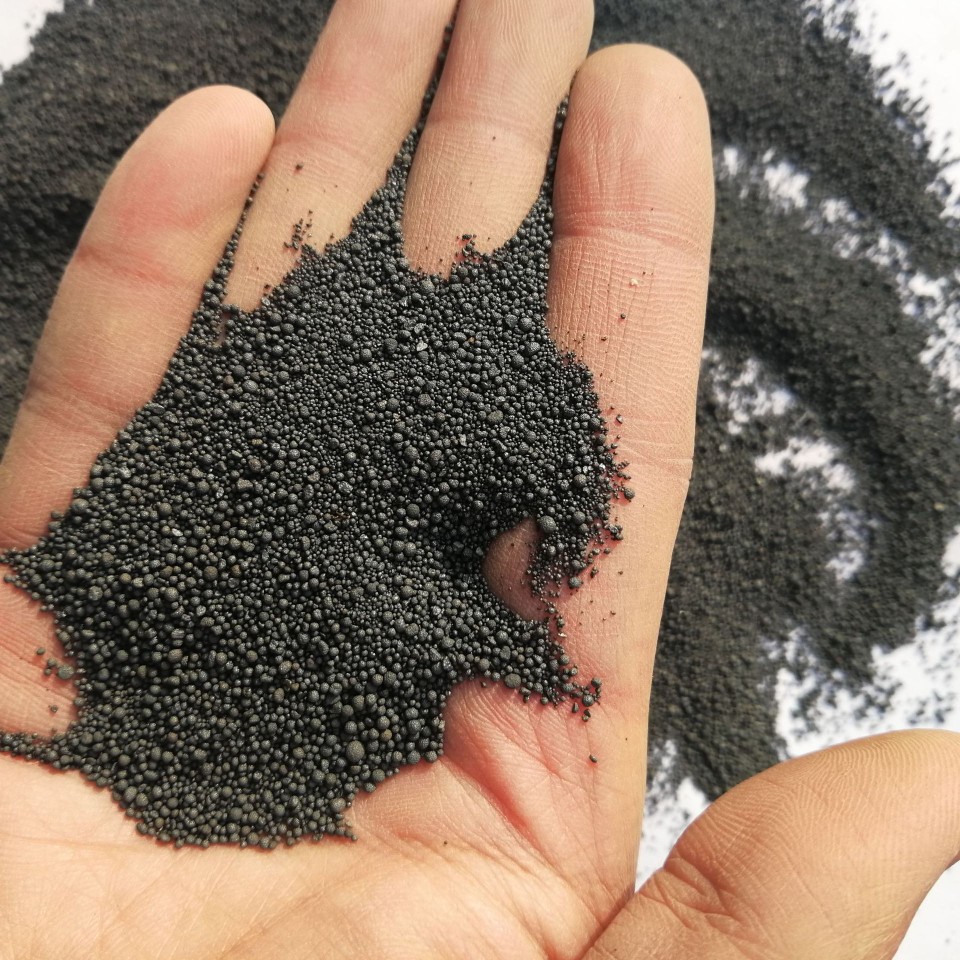 钢箱梁配重铁砂 机械填充用高比重铁砂 体育用品器械配重用铁砂