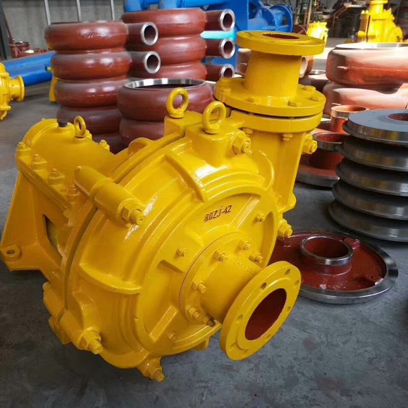 供应洗沙场抽沙泵3寸4寸6寸矿用渣浆泵zj/ah卧式分数渣浆泵液下泵