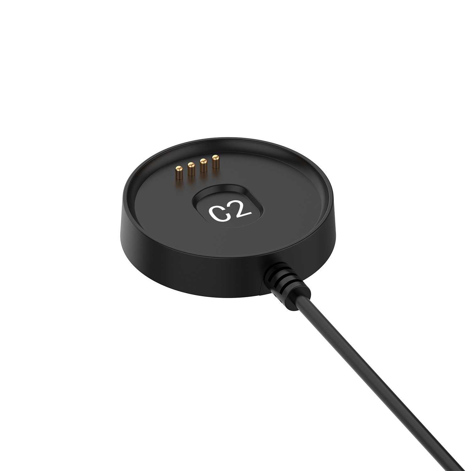 适用ticwatch c2/e2/s2手表磁吸充电器线 带数据功能充电底座支架