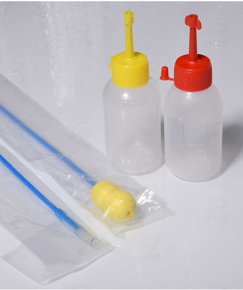 猪用一次性输精管带刻度深部锁扣猪精管人工受精管配种兽用输精瓶