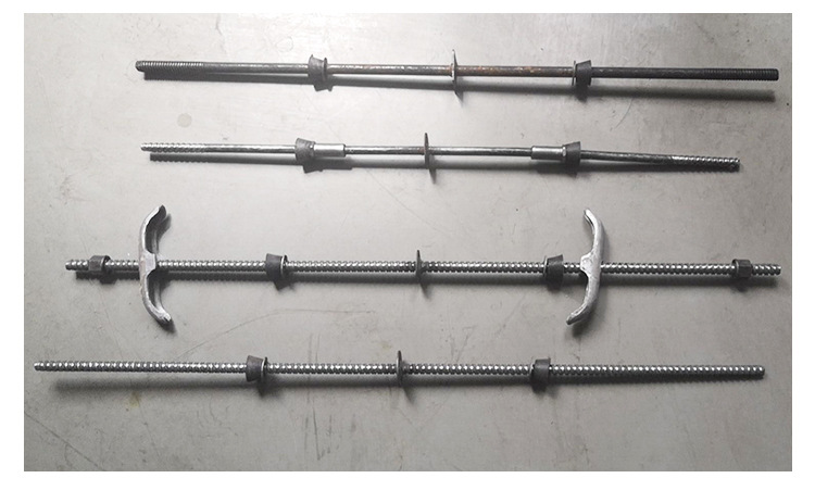 止水螺杆建筑工地三段式止水螺杆对拉穿墙丝杆通丝双头止水螺杆