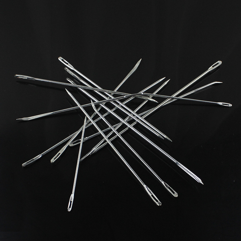 大号麻袋针 缝包针 物流打包针 封口针加粗大孔 麻绳装订厂家直销