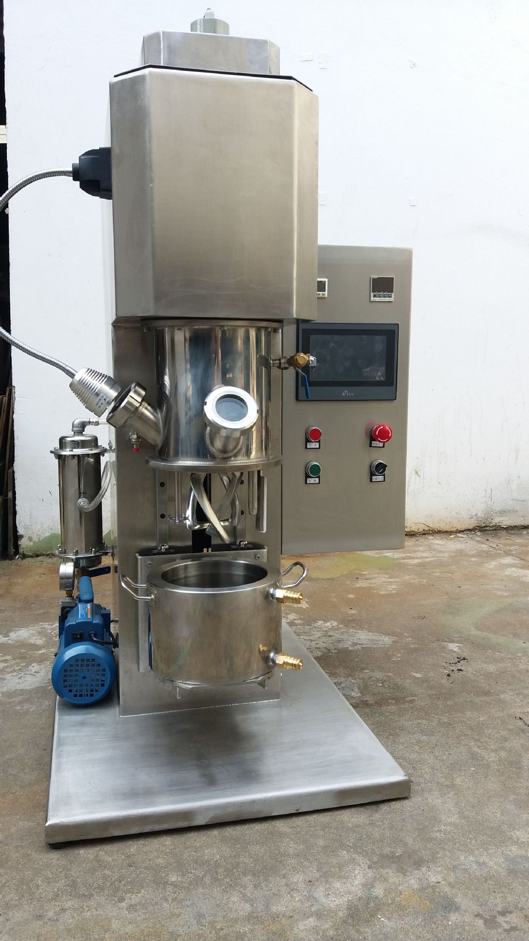 厂家供应2l锂电池匀浆机 室验行星动力真空混合搅拌