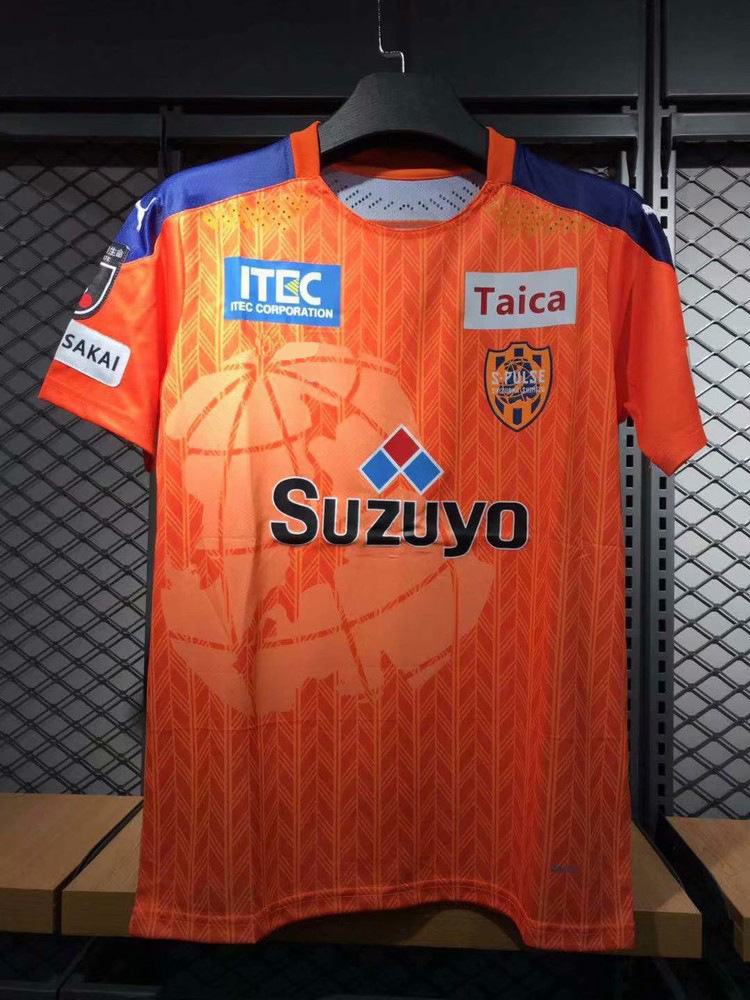 2020日本j联赛足球服印字清水心跳主场球衣定制shimizu s-pulse