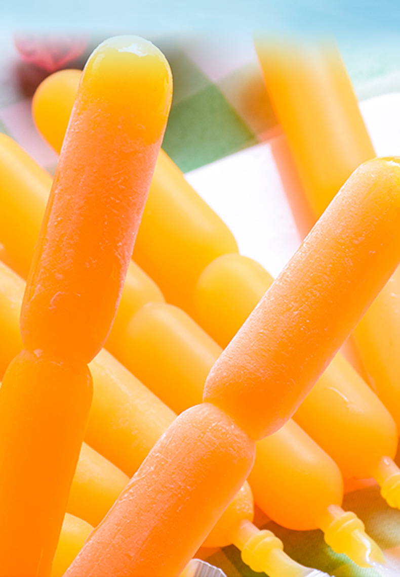 好来屋85ml*10碎果冰碎碎冰棒棒冰袋装可吸果冻味饮料批发代加工