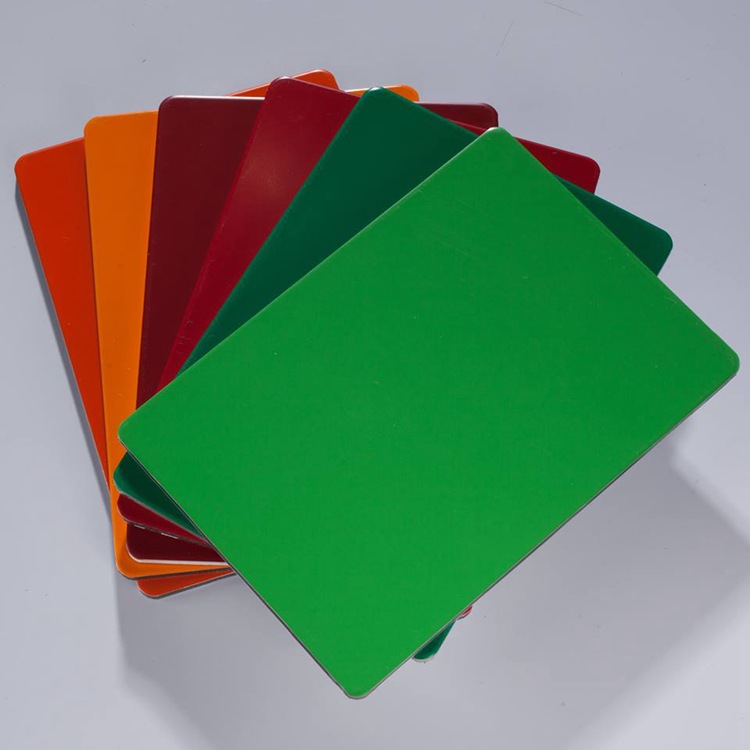 雅泰建材铝塑板4mm18丝青绿铝塑板外墙塑铝板复合铝塑板加工