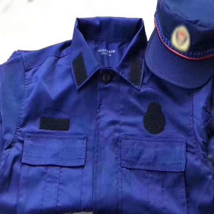 厂家直销19新款蓝色夏季冬季作训服迷彩服工作服套装