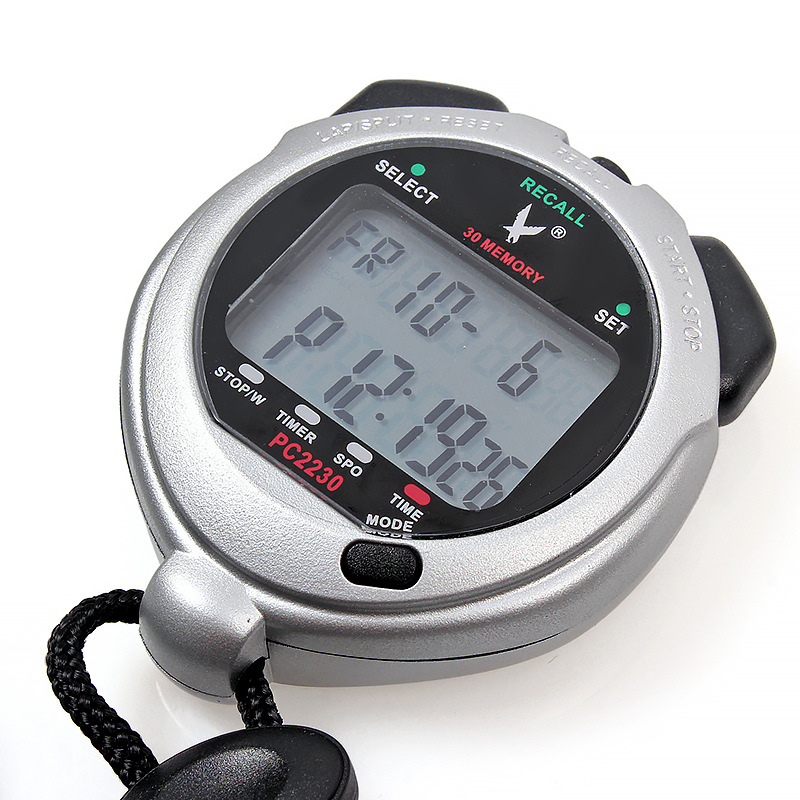 天福秒表训练专业健身pc2250田径运动裁判计时器pc2230学生电子表