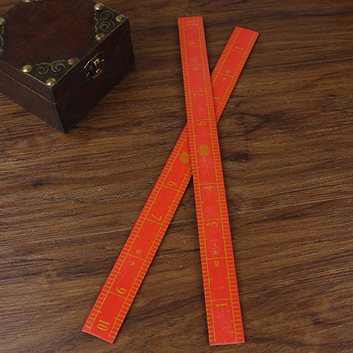 尺子子孙针线包配件-红置办红色嫁妆尺量布浙江省 婚庆喜品百子千