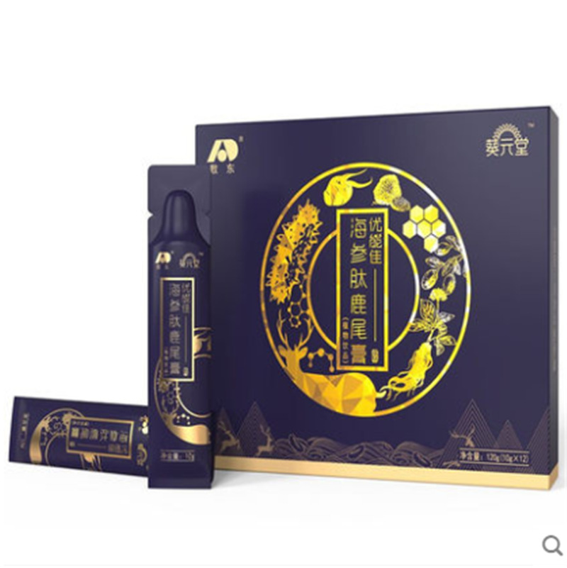 优能佳海参肽鹿尾膏 葵元堂男用滋补保健食品膏 吉林敖东植物饮品