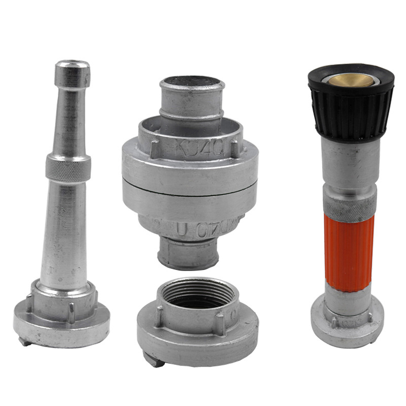 dn40消防水带管接扣管牙接头接口15寸内卡扣式kd40开花直流水枪