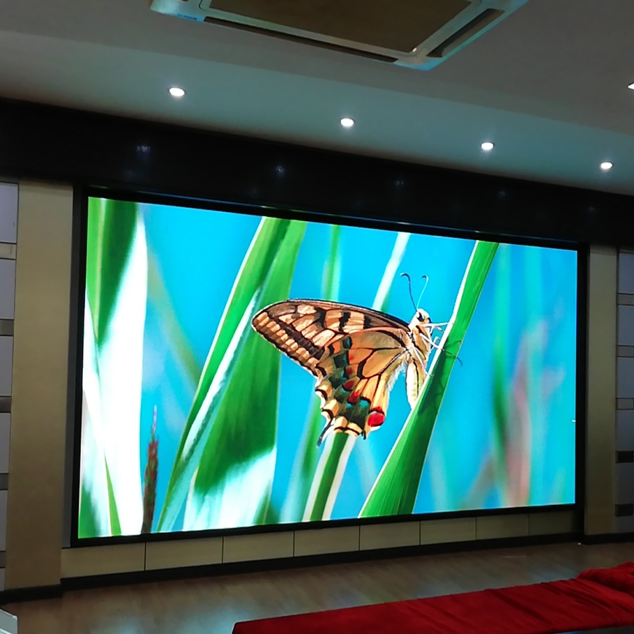 户内定制led显示屏 室内高清led显示屏定制尺寸 p2高清led电子屏