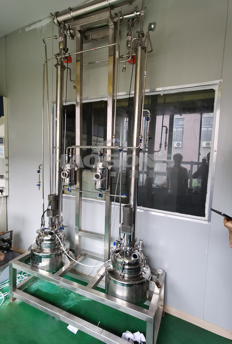 实验小型精馏塔精馏柱装置连续式酒精回收塔